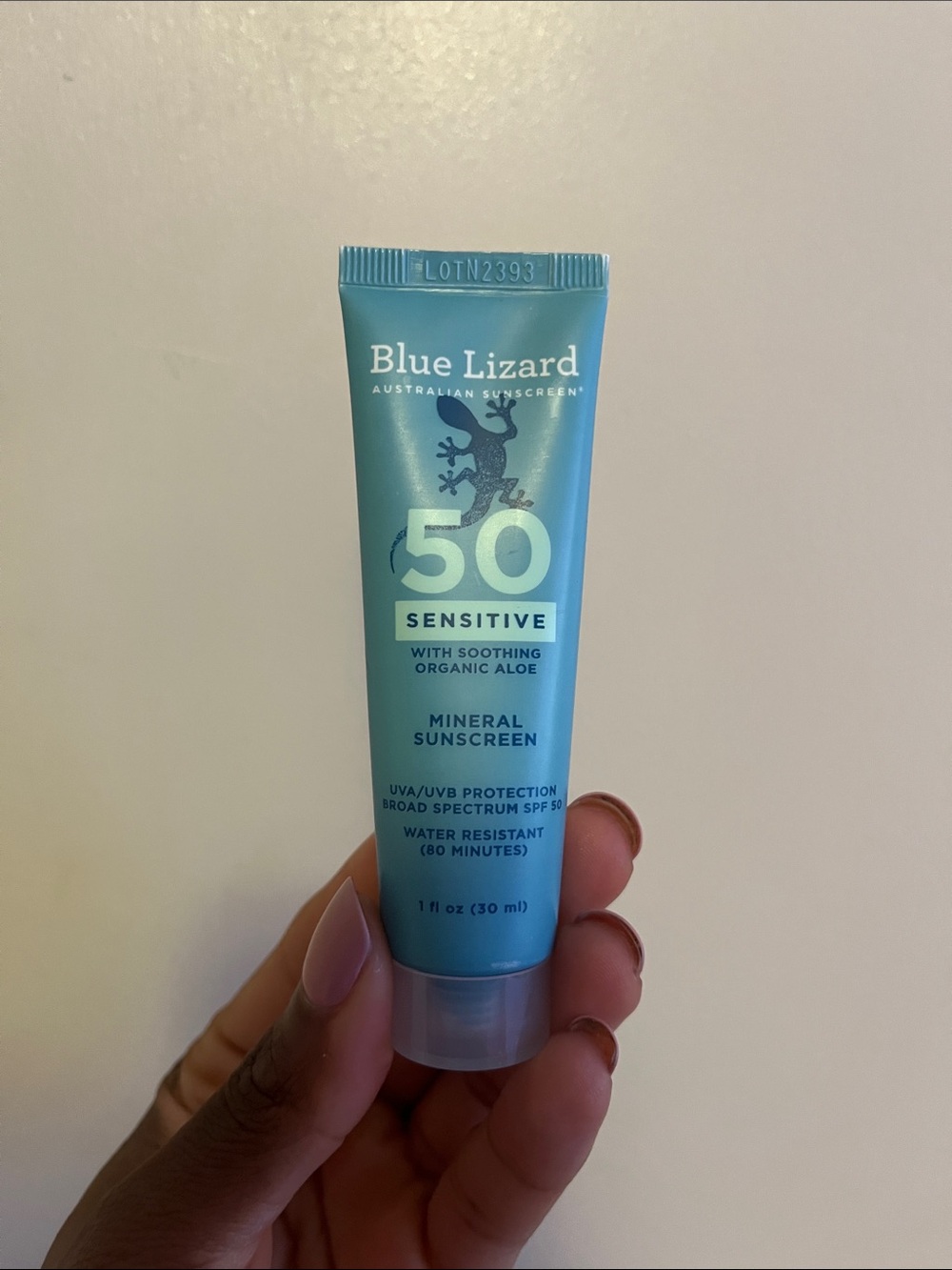 SPF 50 Sensitive Mineral Sunscreen - Blue